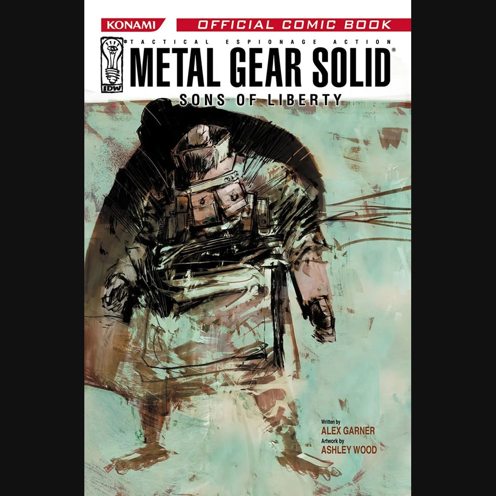 metalgear,ashley wood,idw