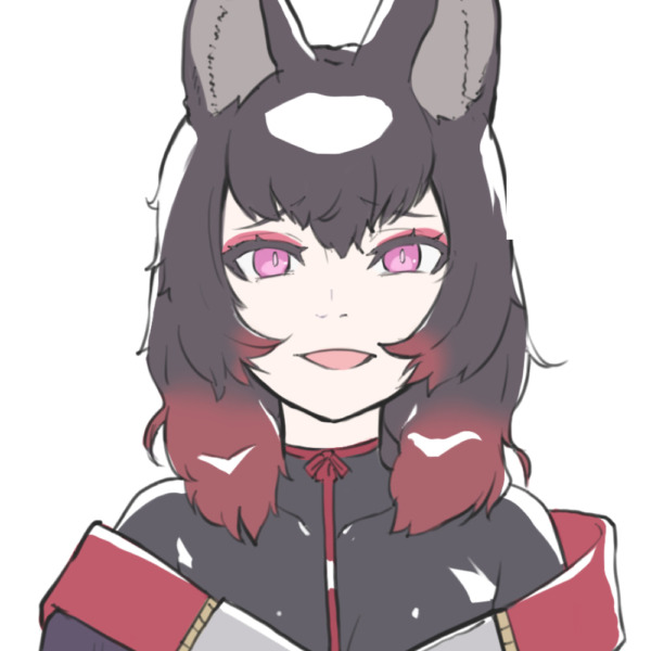 オリジナルキャラクター「狡麗」の設定画 | An illustration of character Kourei's design from Original.